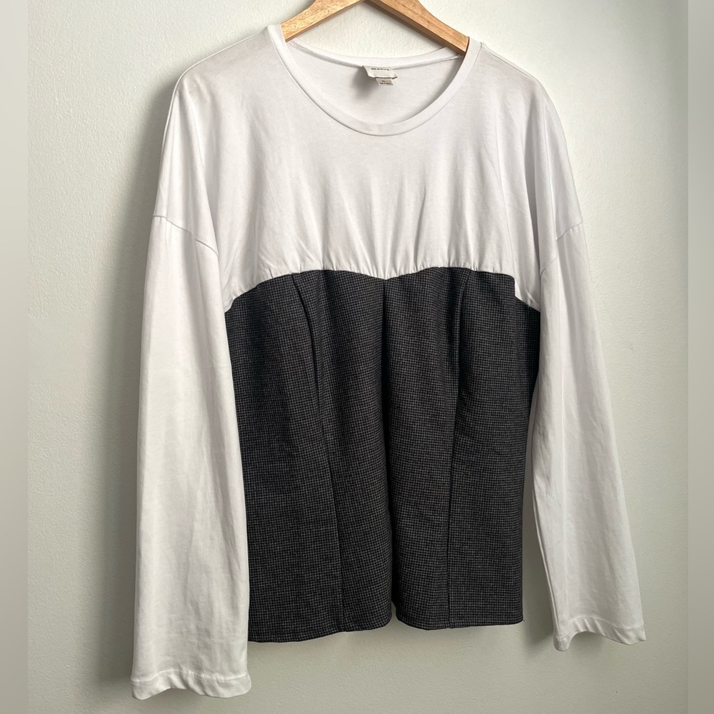 Maeve Twofer Long-Sleeve Corset Top - Picture 4 of 14